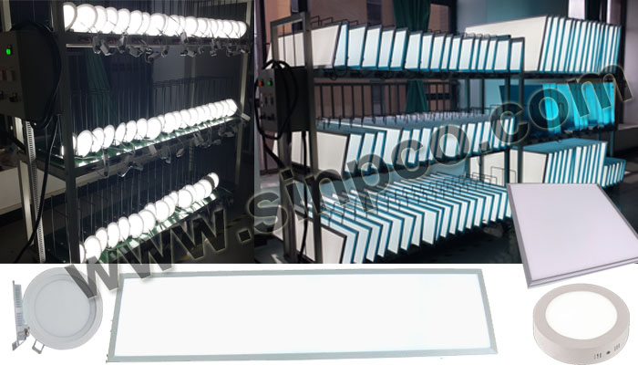 SINPCO edge-lit LED panel light, slim design and high brightness ---available in 60x60, 30x120, 60x120, mini round &amp; mini square sizes, can provides even light distribution and optimal comfort for users in commercial, office, retail, education, &amp; healthcare spaces, among others.