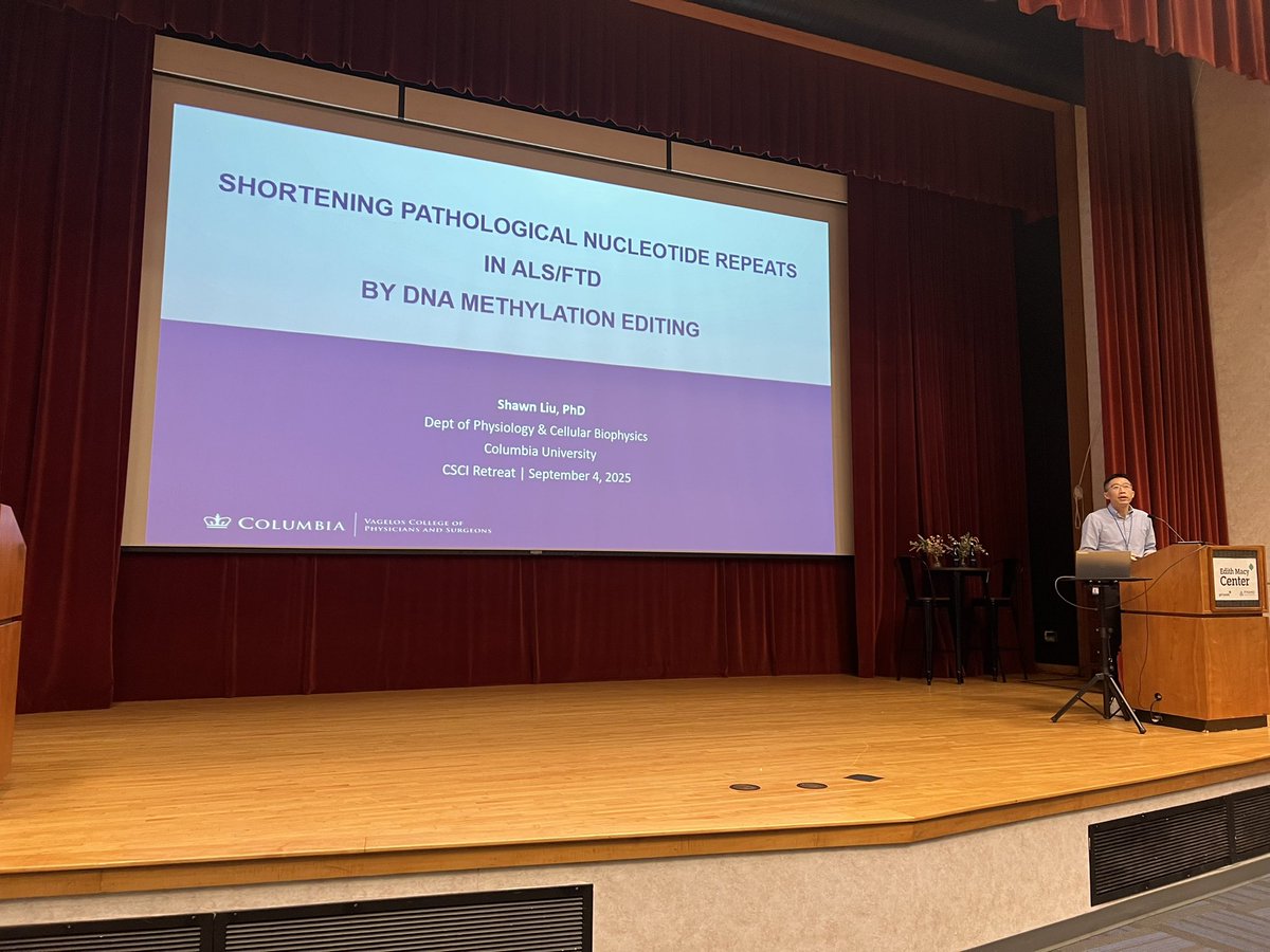 Wonderful kickoff day to the <a href="/CSCIColumbia/">Columbia Stem Cell Initiative (CSCI)</a> Retreat!  Great to be submerged in outstanding science and community!