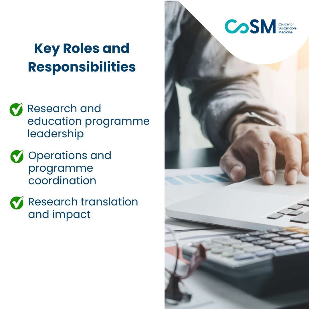 📢 [JOB ALERT] CoSM is looking for a Research &amp; Education Lead (Assoc/Fellow) to scale our sustainable healthcare across the region! 🎓📚 Apply today: careers.nus.edu.sg/job/Research-A…