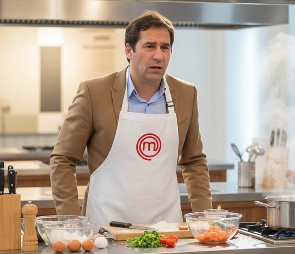 Se filtraron algunas imágenes...#MasterChefCelebrity