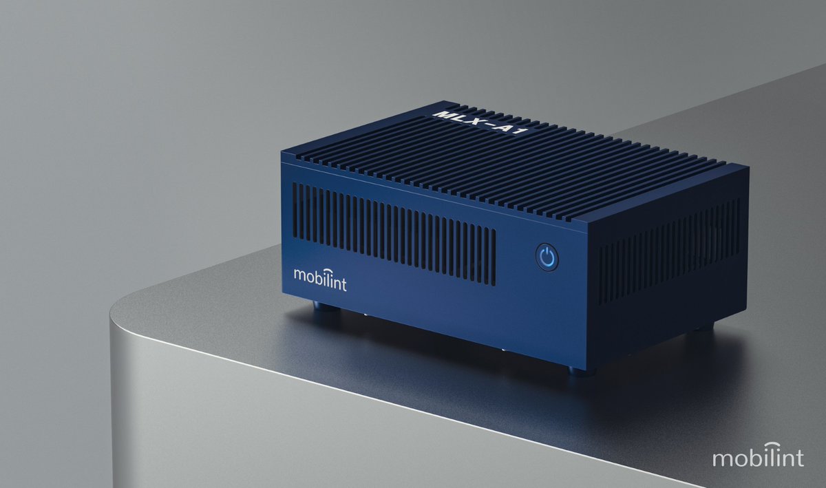 Mobilint_Inc's tweet photo. 🖥️ Mobilint MLX-A1 Now Shipping

We’re excited to share that the MLX-A1, our standalone AI box powered by the ARIES NPU, has officially begun shipping. https://t.co/514LiZabpe
