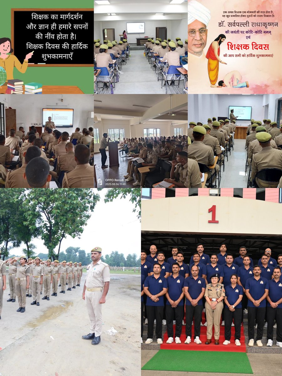 पुलिस प्रशिक्षण निदेशालय द्वारा प्रदेश पुलिस में आरक्षियों के प्रशिक्षण में अपना विशिष्ट योगदान देने वाले समस्त प्रशिक्षकगण को शिक्षक दिवस के अवसर पर अनंत शुभकामनाएं !
<a href="/Uppolice/">UP POLICE</a>