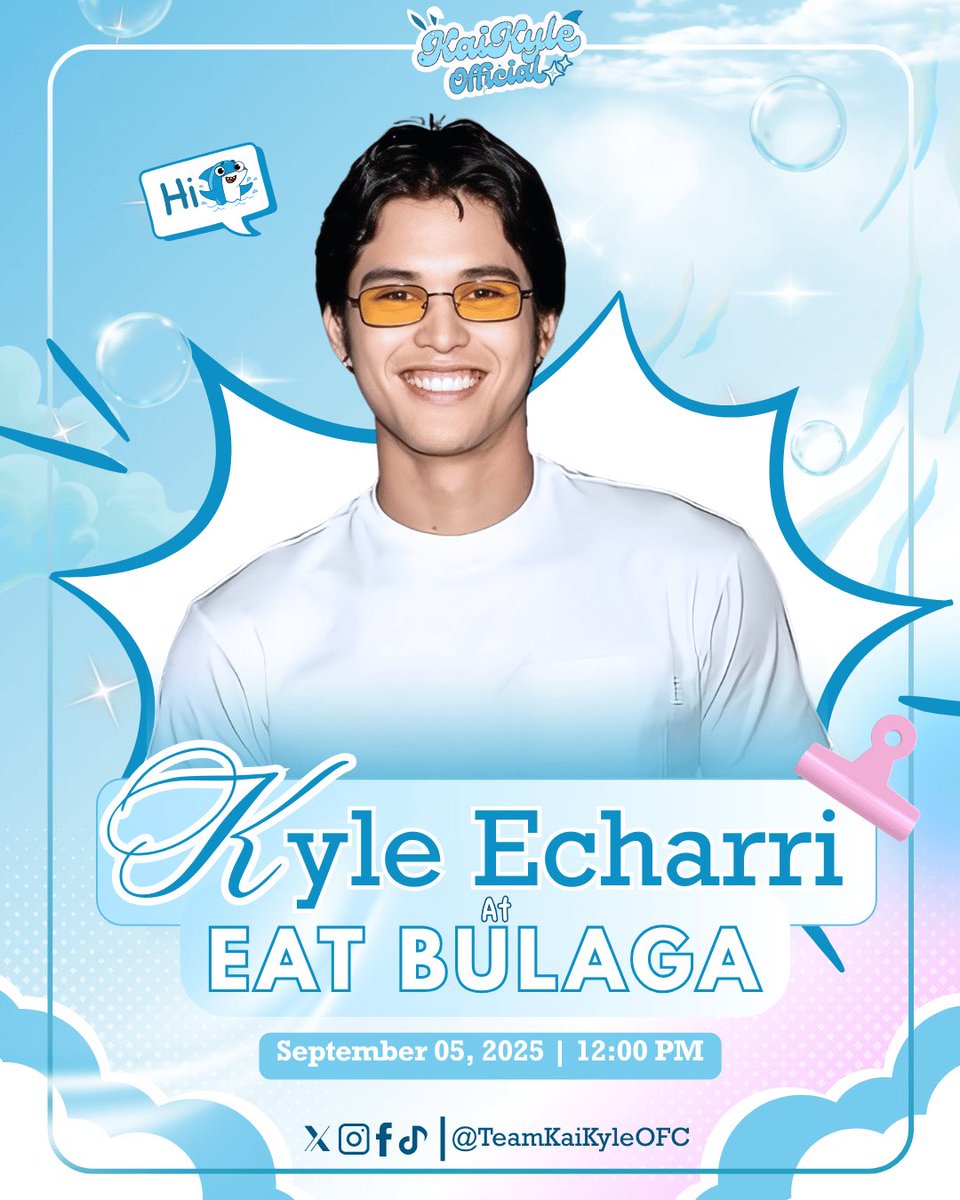 Wisharts! Don’t miss our dearest Dodong on Eat Bulaga later! While we wait, let’s make the timeline lively and join the solids for this fun tagline party for Kyle!

KYLE ON EAT BULAGA