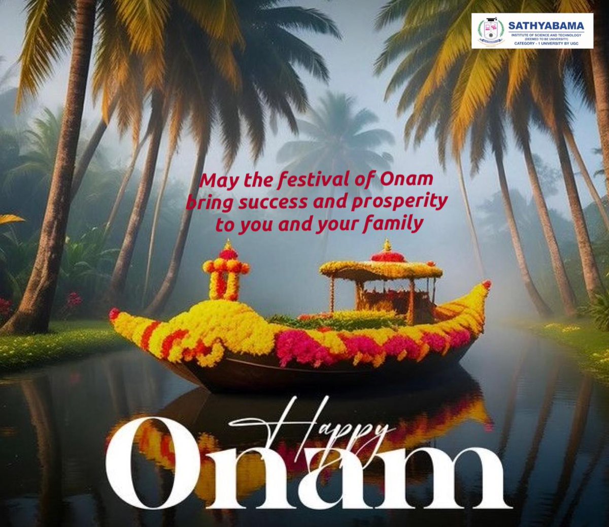 SathyabamaOfficial (@sathyabamasist) on Twitter photo Happy Onam! May this festive season bring peace, happiness, and prosperity to your life
#sist #sathyabama #sathyabamauniversity #deemedtobeuniversity #Onam  #HappyOnam #Onam2025 #OnamCelebration #OnamVibes #OnamFestival #OnamWishes Happy Onam! May this festive season bring peace, happiness, and prosperity to your life
#sist #sathyabama #sathyabamauniversity #deemedtobeuniversity #Onam  #HappyOnam #Onam2025 #OnamCelebration #OnamVibes #OnamFestival #OnamWishes