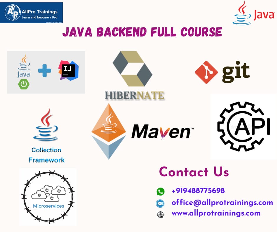 allprotrainings's tweet image. "🚀 Master Java Backend in 35 hrs! 💡 50% off! 🕗 10:30 AM - 11:30 PM IST (Mon-Fri). Build job-ready skills. WhatsApp: wa.me/919597875698
#JavaBackend #BackendDevelopment #SpringBoot"