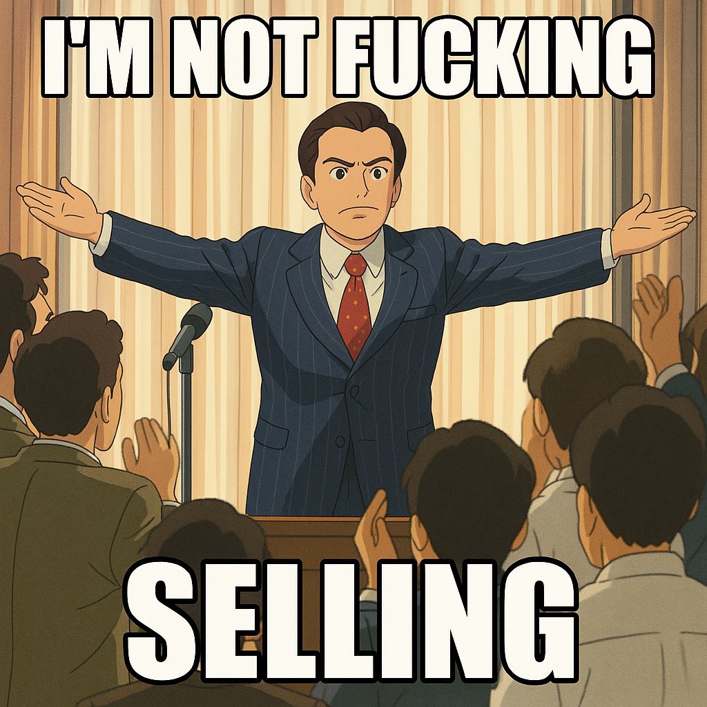Why tf would anyone would be selling $HBAR right now…

Last 2 days: Wyoming launching a State backed Stablecoin and the World Health Organization uses it for real-time compliance tracking for 140 Countries. 

You selling? 🤔