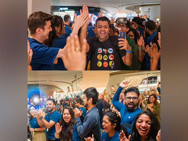 ani_digital's tweet photo. Apple CEO Tim Cook announces new stores in Bengaluru and Pune
Read story @ANI: https://t.co/q1cBVXGilS
#AppleCEO #TimCook #AppleStores #Bengaluru #Pune https://t.co/p2jJbZBo9d