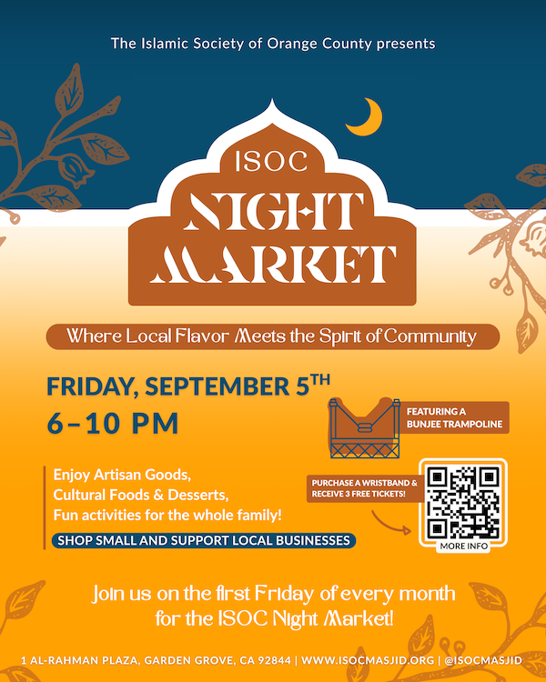 ISOCweb's tweet image. ISOC Weekly News 9/5/2025: Night Market, Celebrating the Beloved (PBUH), HR Coordinator Job Opening - mailchi.mp/isocmasjid/iso…