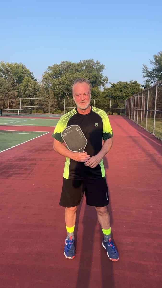 KCCREC's tweet image. Singles Pickleball Champion