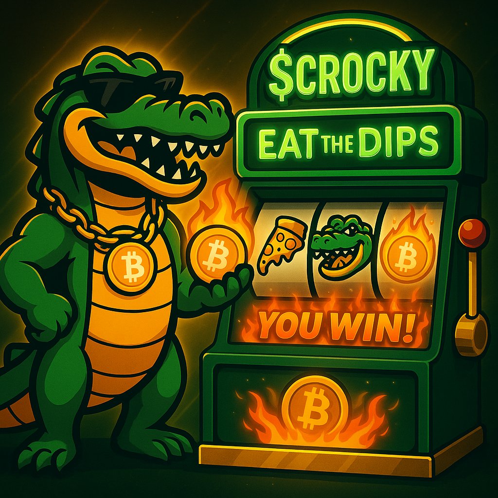 $Crocky already  making moves, big updates coming soon. Our  famous Croc is getting a new X account. CASINO PARTY MODE .
join us. $sol $Blocky 
t.me/crockytoken
Ca
AfsYzD7d2Dnj8eRTUA4JnVRTmkFEs5CZ9VYEqBWfBXht
dexscreener.com/solana/H4QpD8q…