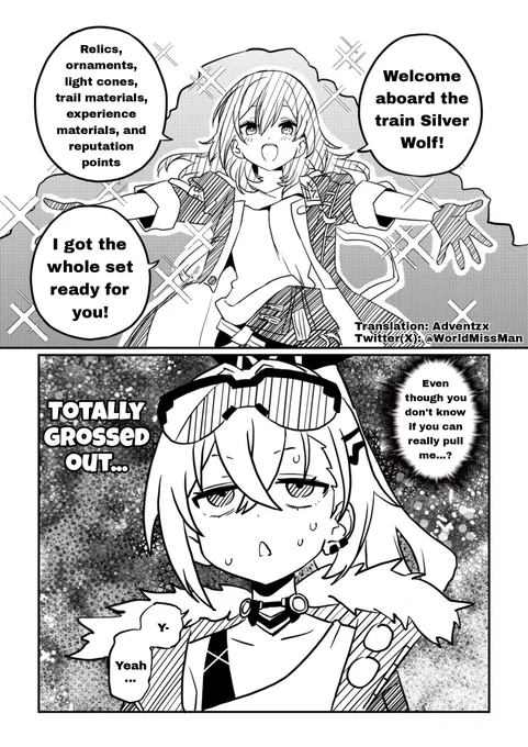 Pulling for Silver Wolf 