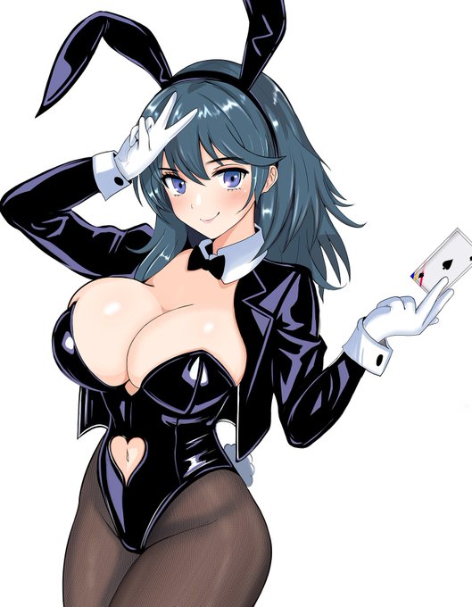 遅刻したウサギ 👯‍♀️
カジノバニーとしてのあなたの先生は素晴らしいです🧐✨♠️ 