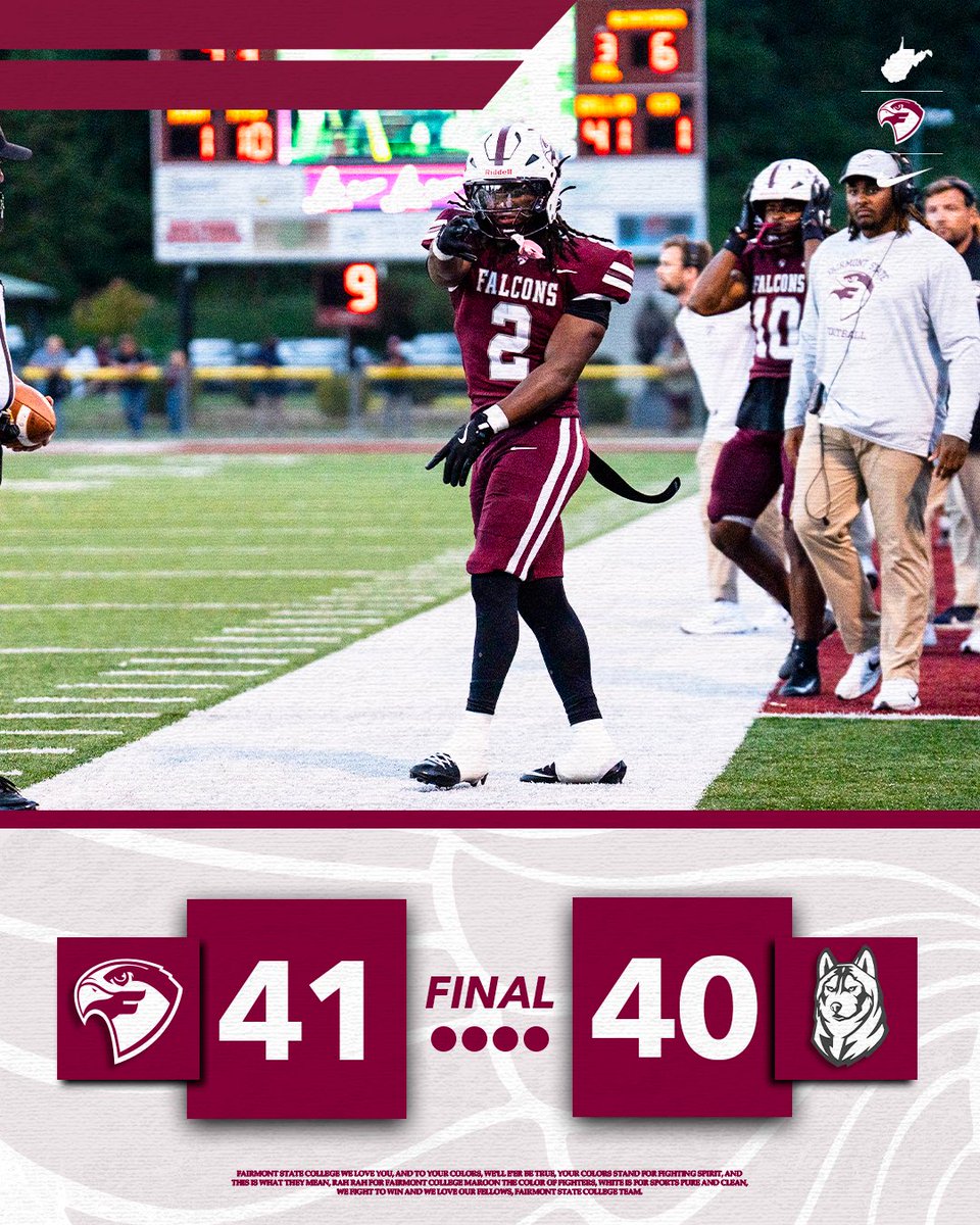 Fairmont State Football tweet media
