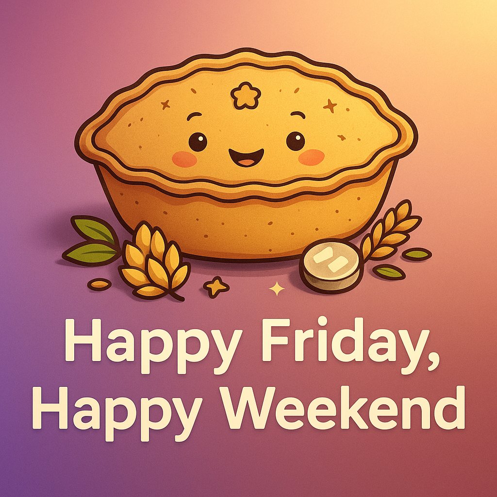Pie_BSC's tweet photo. Weekend loadingβ¦ β³π₯§
Stay cozy, stay bullish. Happy Friday!
#PieBSC #weekendvibes https://t.co/m4Mnk2pZY6