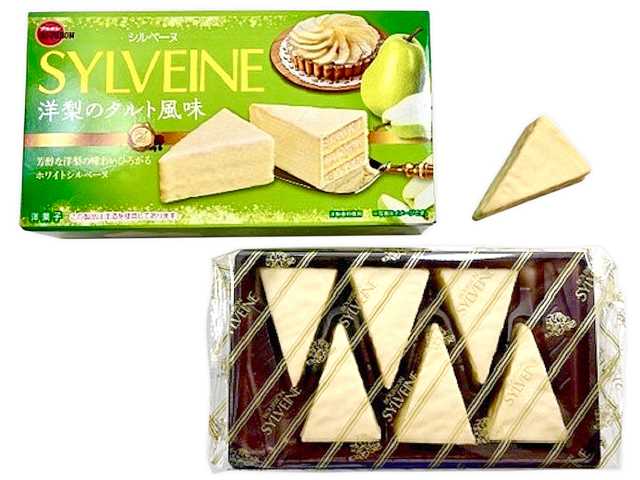 ブルボン シルベーヌ 洋梨のタルト風味 6個 25コ入り 2025/09/09発売