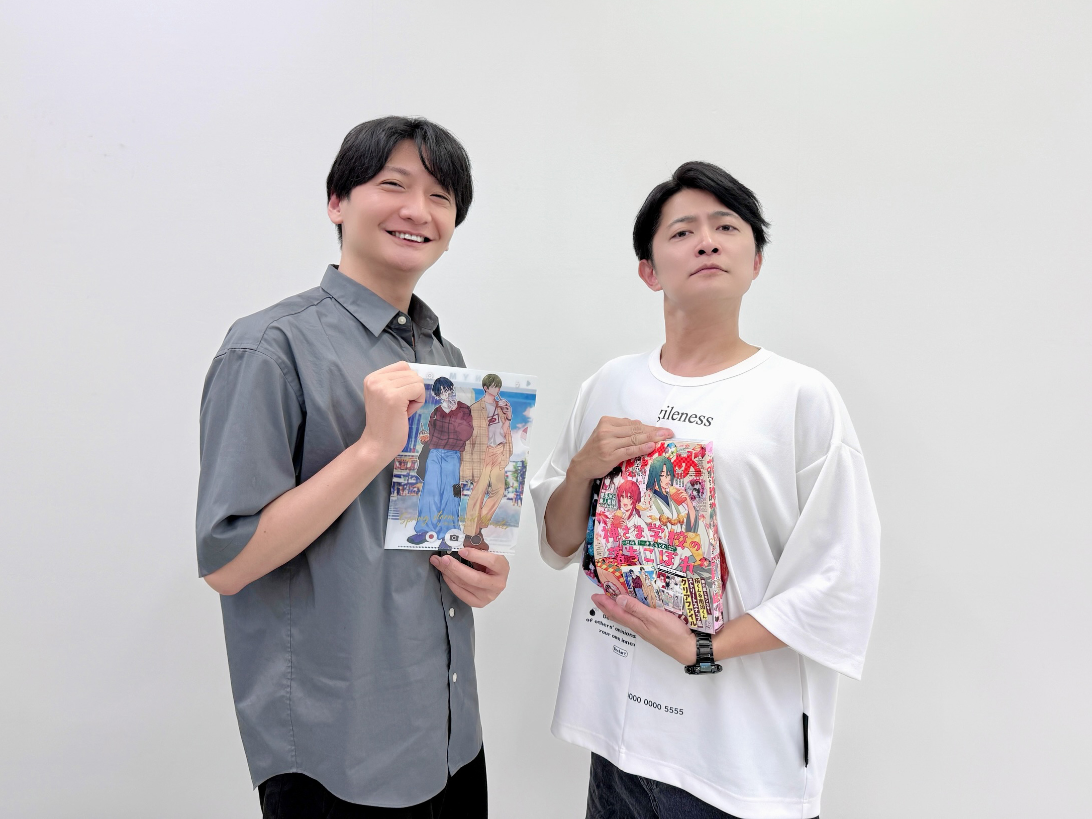 花とゆめ男子会⁉︎らじお　300回記念缶バッジ 下野紘×島崎信長 花とゆめ男子会⁉︎らじお 300回記念缶バッジ 下野紘×島崎