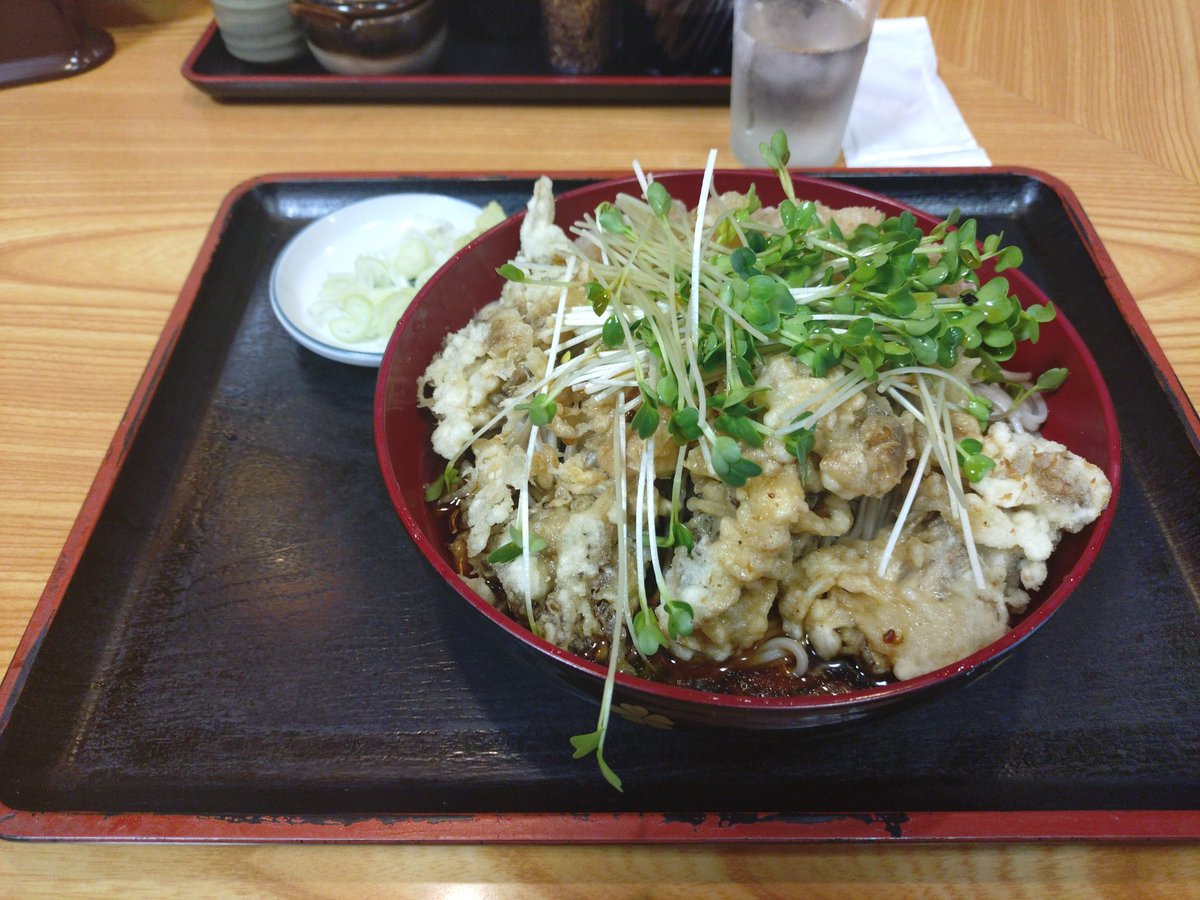 マイタケおろしそば　700円