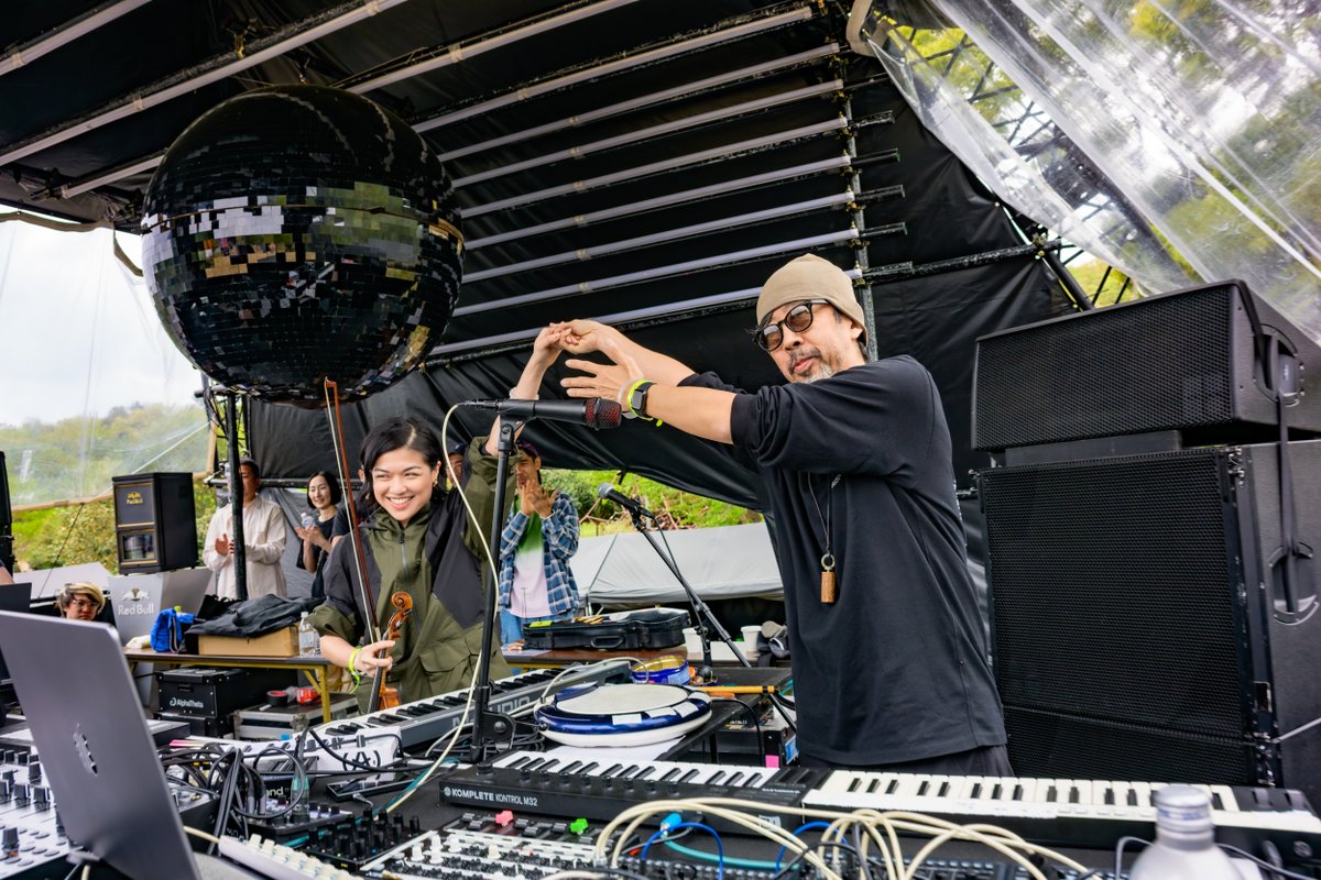 Recording of Kuniyuki &amp; Xiaolin's opening live set at RDC Stage on Sunday morning.

soundcloud.com/rainbowdiscocl…

#rainbowdiscoclub