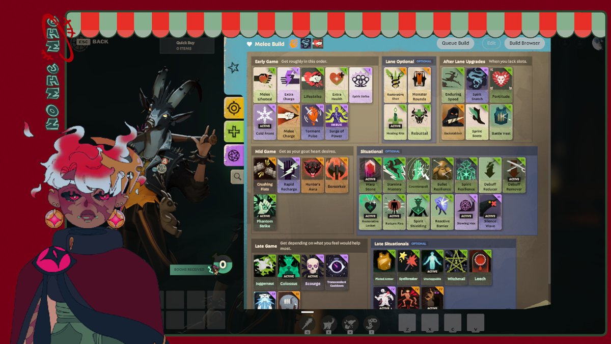 Been drawin' all day, so thought I might play some games. Deadlockin' on a Thursday Night, come thru!

#KKMart_Open twitch.tv/thekingofsadism