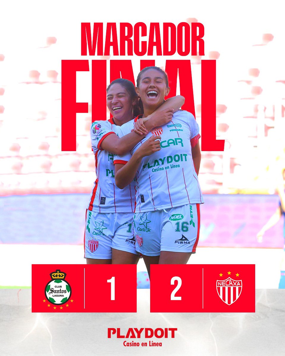 #SANvsNEC⚡️| 1-2 | ⏱️ 90+6’ 

¡Termina en victoria para las Centellas! 

¡Bien jugado, Necaxa! ✨✨✨✨

#FuerzaCentellas⚡️
