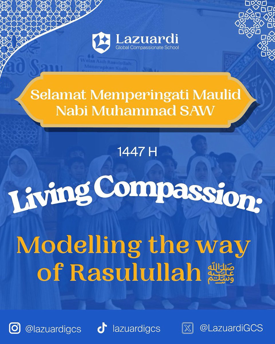 Selamat memperingati Maulid Nabi Muhammad SAW 1447 H