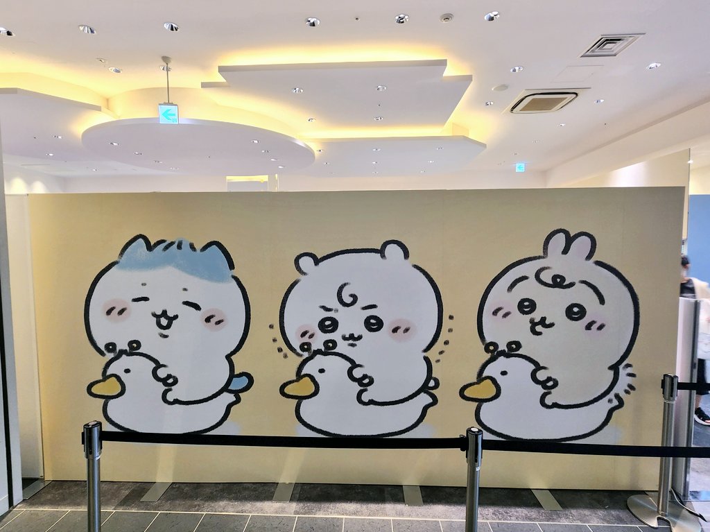 ちいかわBaby銀座🍼店内もとってもかわいいです…