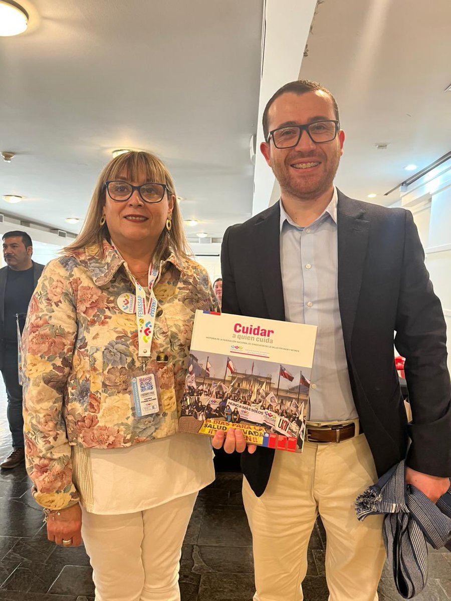 ‼️👉Hoy iniciamos día nuestro Congreso Nacional <a href="/fenassap/">FENASSAP</a> 2025.
❇️Autoridades y mas de 100 dirigent@s de la salud privada de distintas partes del país debatiendo sobre contingencia social, temas de agenda laboral
📣La actividad se inició con el saludo del Mtro <a href="/gboccardobosoni/">Giorgio Boccardo Bosoni</a>