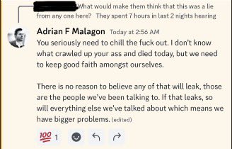 Want to know what’s going on? 

It’s public now. 

It seems the LP is being hustled. 

The link below reveals a key part of our whistleblower complaints. 

This is why Steven moved to censure me, and why half the LNC is trying to take me down. 

groups.google.com/g/lnc-public/c…