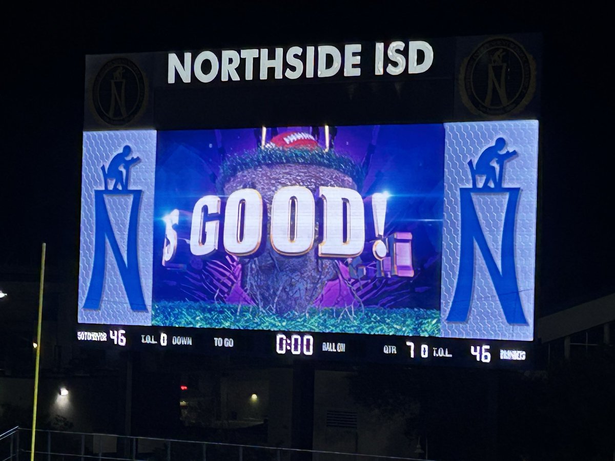 my3boyz74's tweet image. To all the people that left the Brandeis vs Sotomayor game early you’re missing out on the 3OT game! Sooooo exciting! #reptheB @NISD Thursday Night Lights!!! #dubfarrisstadium