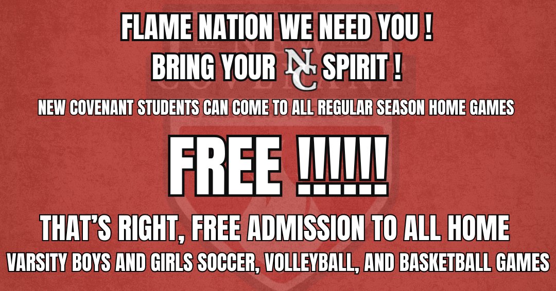 New Covenant Christian Athletics (@nccsflames) on Twitter photo 