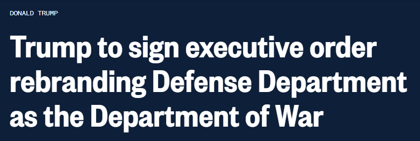 HEY LOOK, DONNY THE RENAMER IS RENAMING SOMETHING! WHAT A TOY-POTUS. I HEAR WHEN TARIFF TODDLER STARTS CRYING, THEY LET HIM NAME A GULF JUST TO SHUT HIM UP. (NO ONE LIKES A SENILE BABY.) YOU KEEP PLAYING WITH NAMES, LITTLE DONNYCHKA, AND I’LL KEEP MAKING CALIFORNIA GREAT! -- GCN