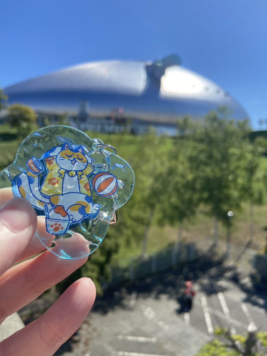 おかげさまでアクキー頒布分完売いたしました！
改めて、見ていただいた方・購入いただいた方・ブーストまでしていただいた方など、皆様ありがとうございました🙇‍♀
〜旧札幌ドームに行ったねこまたを添えて〜