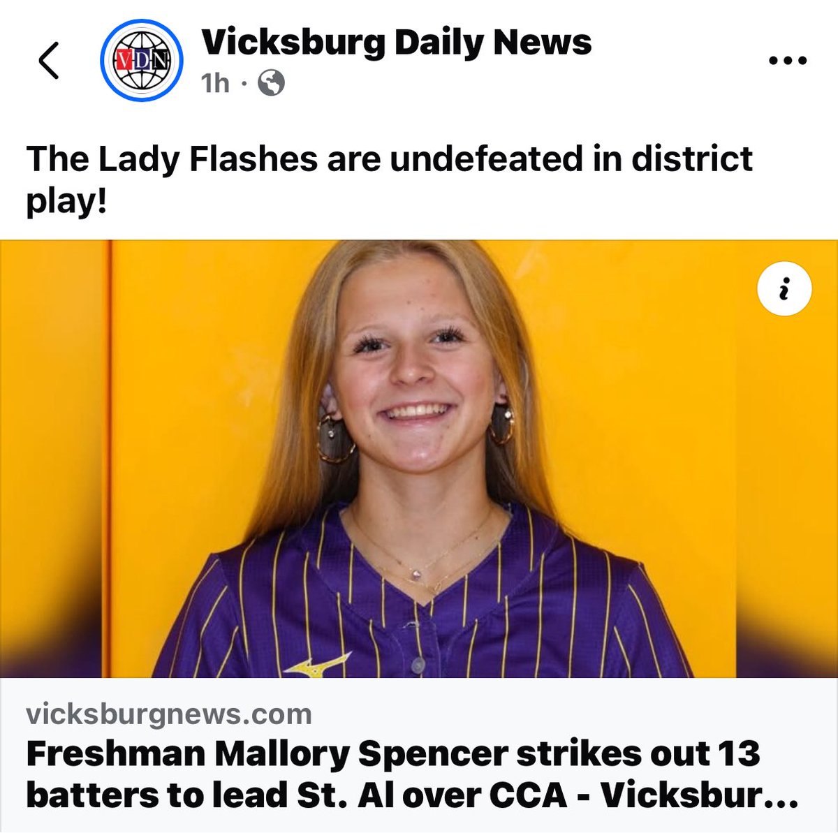 I had 13ks tonight and we improved to 3-0 in district play!!! I have a tournament this weekend <a href="/LSUEunice/">LSU Eunice</a> and I’m a excited!!!! <a href="/LSUsoftball/">LSU Softball</a> <a href="/OleMissSoftball/">Ole Miss Softball</a> <a href="/HindsCC_SB/">Hinds CC Softball</a> <a href="/CoLinSoftball/">Co-Lin Softball</a> <a href="/uttylerpatriots/">UT Tyler Patriots</a>