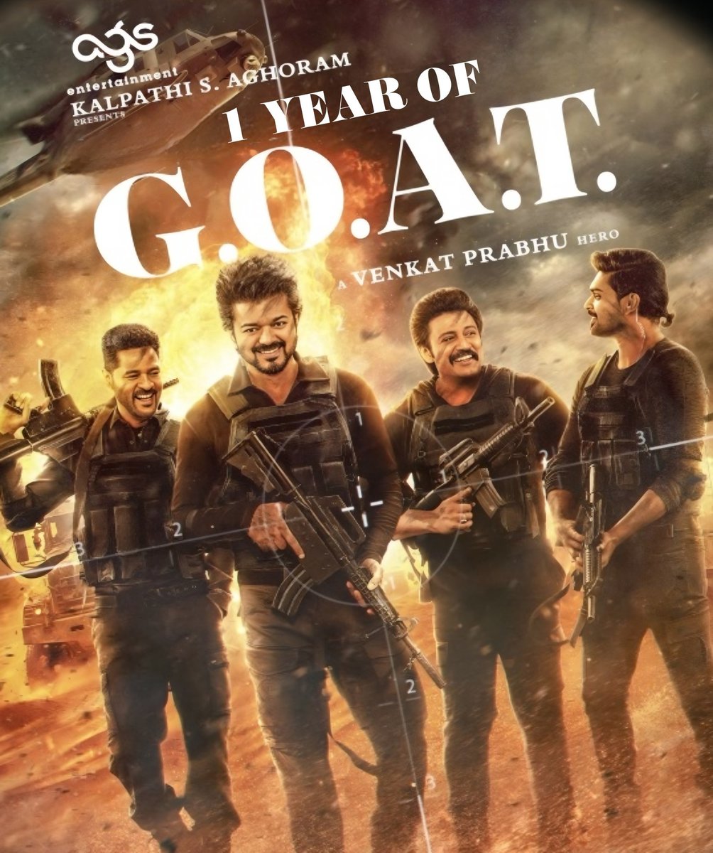 September 5th🔥

Whether it's 2008 or 2024...
<a href="/vp_offl/">venkat prabhu</a>'s squad never fails to create magic on screens!💥🎬

#17YearsOfSAROJA
#1YearOfGOAT

#TheGreatestOfAllTime #Saroja #VPsquad #VPboys #TheGOAT