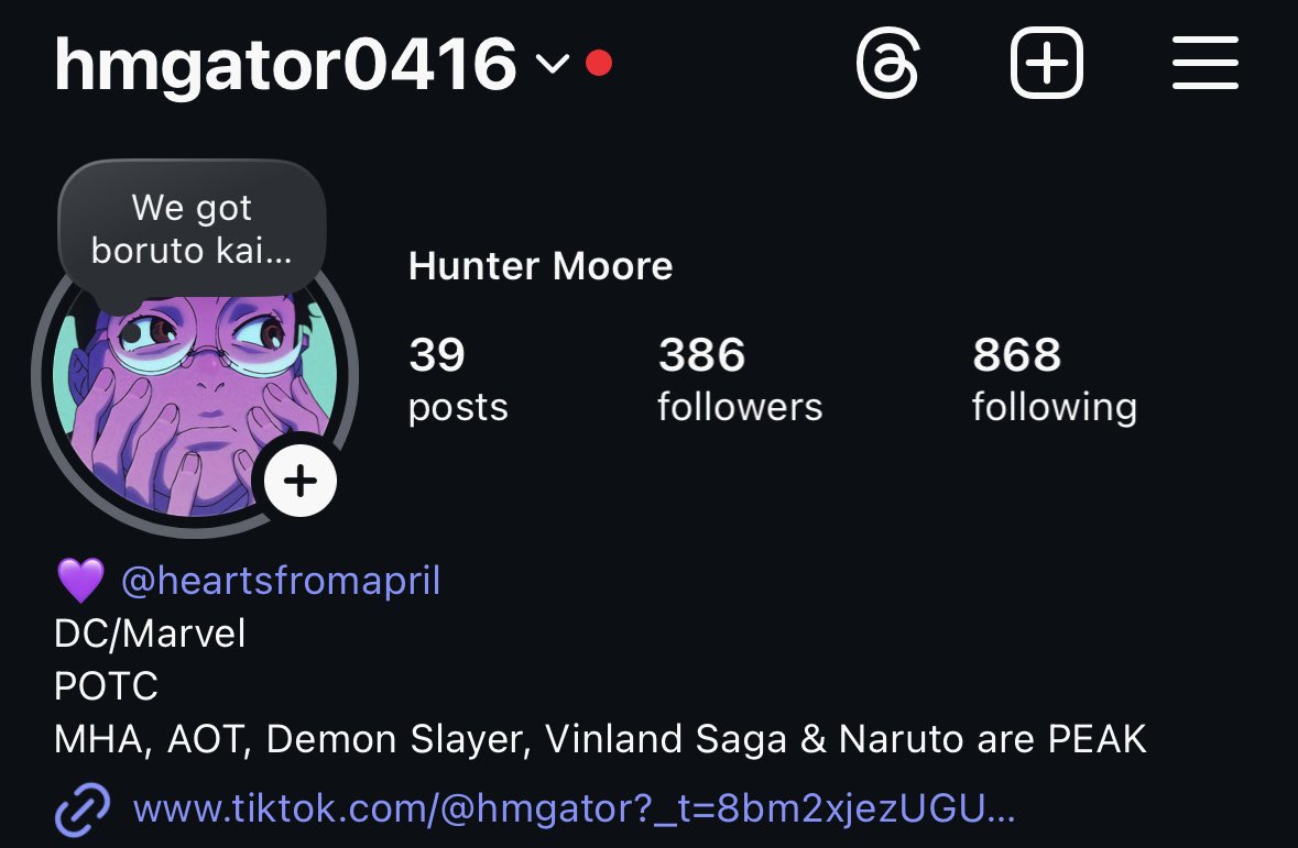 hm_gator's tweet photo. I’m deleting Twitter so go follow me on these platforms if you wanna stay in contact with me. https://t.co/hhCVL7aXB9