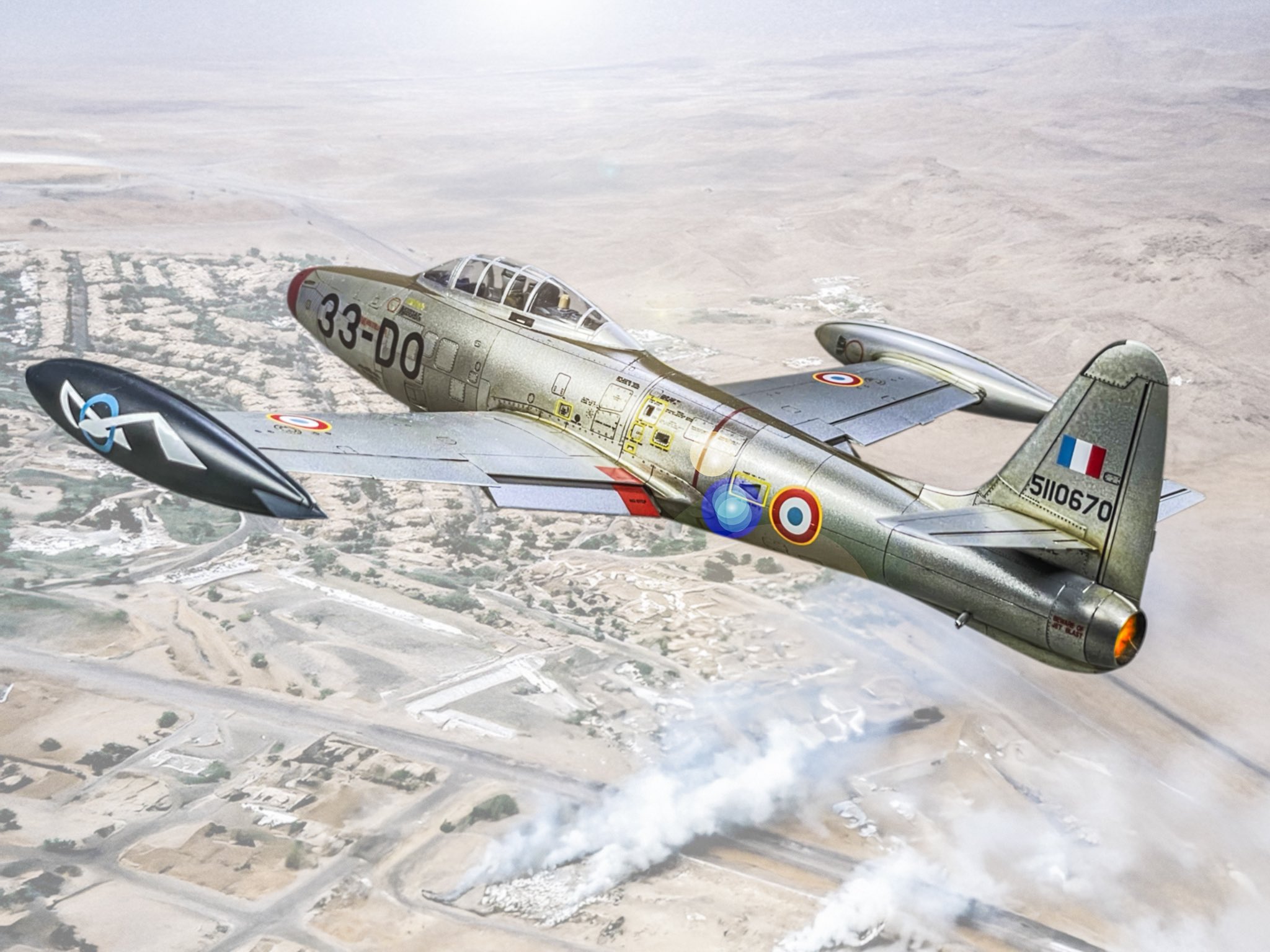 航空切手（フェザーン・ガダーミス軍事地域 1948年） 航空切手（フェザーン・ガダーミス軍事地域 1948年） 切手 フランス