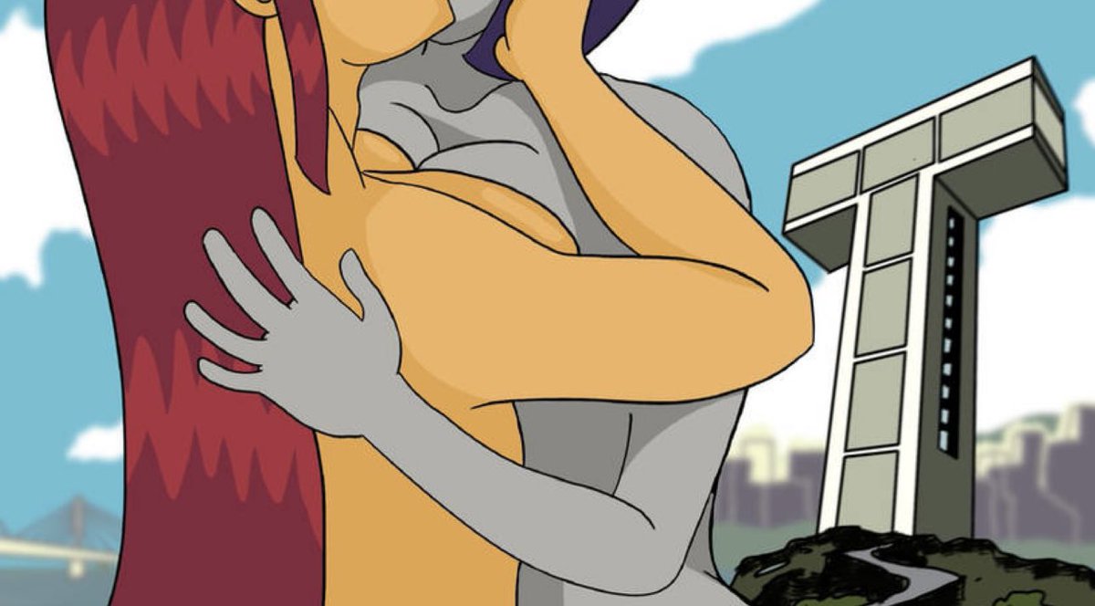 “Opposites attract 💕 Starfire × Raven share a forbidden kiss 🌙✨ 
💋 Full uncensored version is in my Secret Sketchbook — only $1 to unlock.

#sapphic #lesbianart #yuri #TeenTitans #NSFW