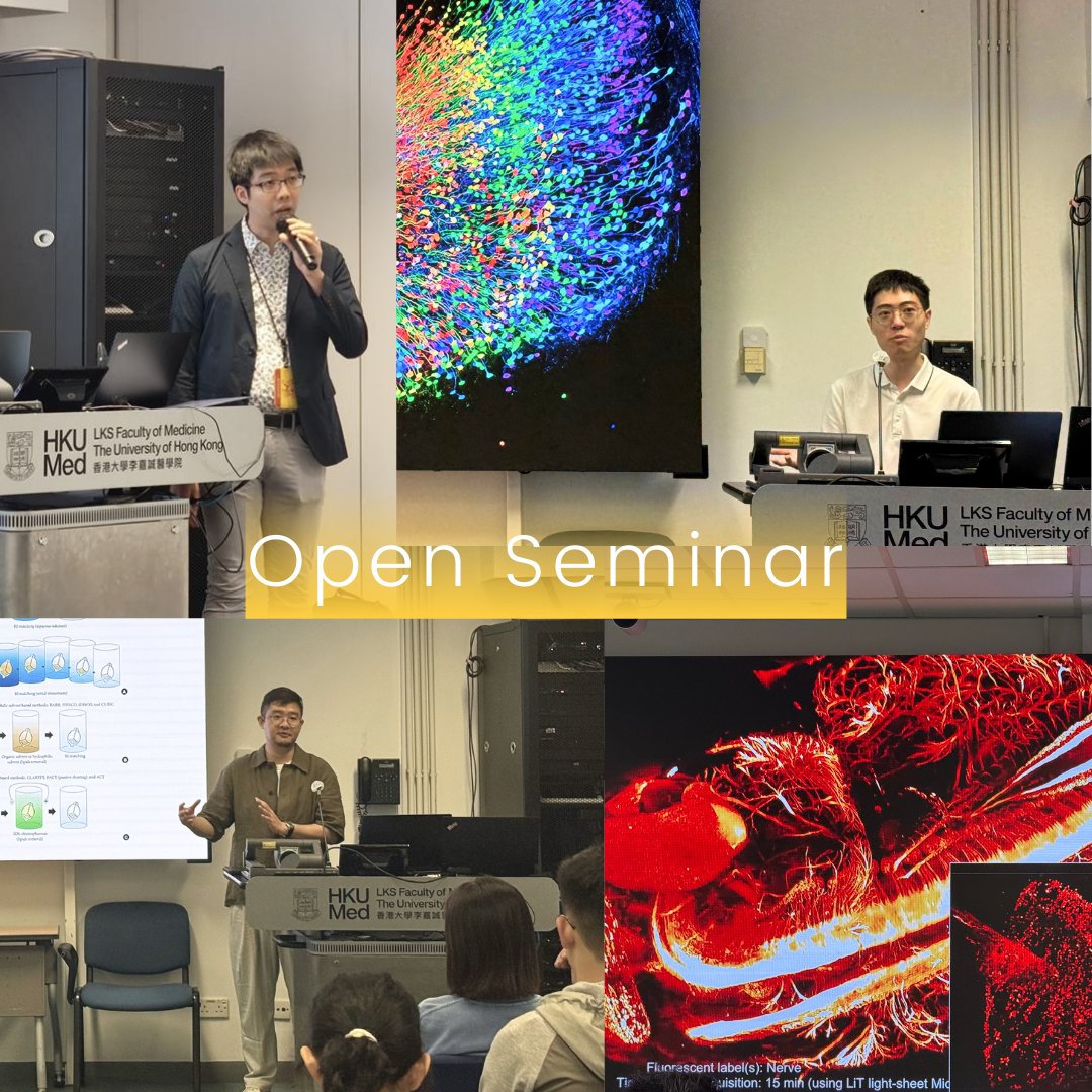 hkucpos's tweet image. 5-day Workshop for Tissue Clearing for Light-sheet Microscopy🧪✨
Big thanks to Prof. Lai and Dr. Zhao for sharing their knowledge!

👉Swipe for workshop highlights👉

#LightSheet #3DImaging #TissueClearing #LiToneXLLightsheetMicroscope #LightsheetMicroscopy #ImagingCytometry