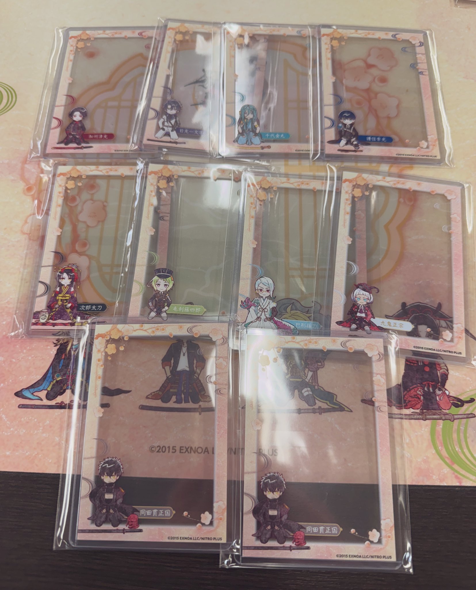 雲生　アニカフェ　アクスタ　缶バッジ　ピック　硬質ケース　コースター　刀剣乱舞 雲生 アクスタ ピック 硬化ケース 刀剣乱舞 アニメイトカフェ