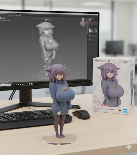 arkwired's tweet photo. @MaoMichiyo la edicion limitada de chiyo xddd (foto generada con i.a.) https://t.co/NzrYEdJqF1