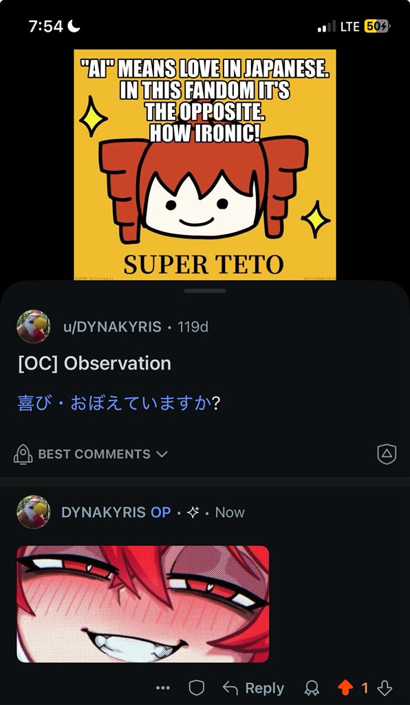 DYNAKYRIS's tweet photo. Look what AI did.
@osididit
#重音テト #kasaneteto #aitetoreart #teto25 #tetoisart #artisart https://t.co/yUFP2JyGnV