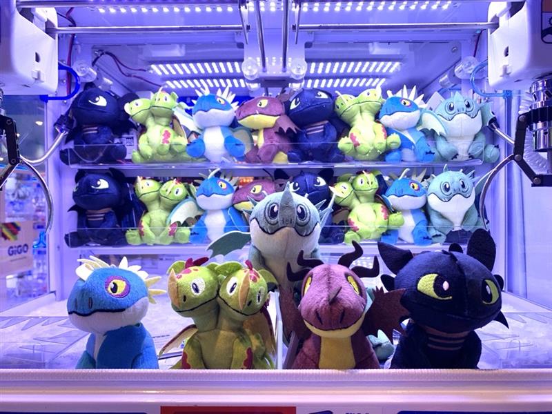 実写映画　ヒックとドラゴン　ぬいぐるみ　6種セット 実写映画『ヒックとドラゴン』 Lぬいぐるみ｜プライズ・くじ