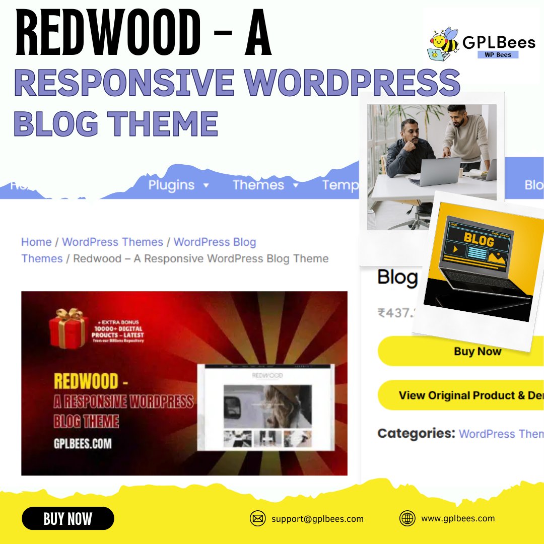 gplbees's tweet image. 🌟 Redwood – A Responsive WordPress Blog Theme
👉 Start your blogging journey today price:
gplbees.com/product/redwoo…
#WordPress #BlogTheme #GPLThemes #GPLBees
#WordPressPlugins #WordPressThemes #GPLPlugins #GPLThemes
#RedwoodTheme #WordPressBlog#LifestyleBlogging#FreelancerLife