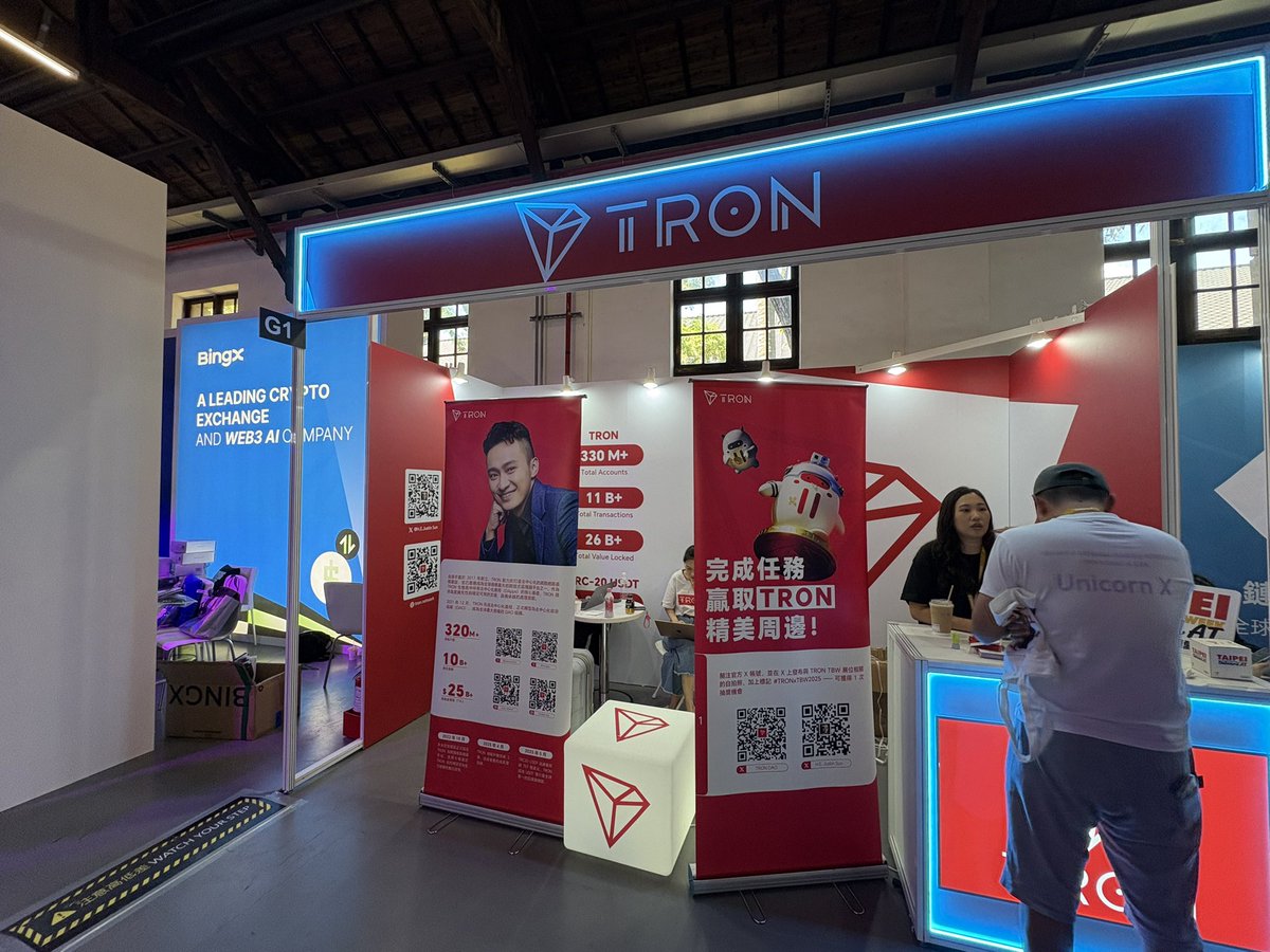 JoeAngel_tw's tweet photo. #TRONxTBW2025 https://t.co/nDzRleK9Vg