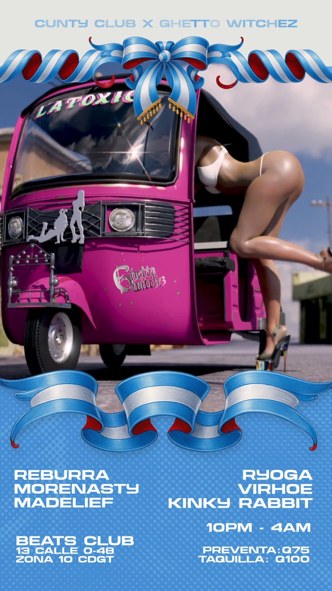 Libre al viento tu hermosa ramera 🇬🇹👠Saludo 1️⃣ ✋ levanten su trago a la altura del hombre. Este septiembre celebramos la patria centroamericana junto a nuestras chapinas sabrosas de <a href="/cvntyclub_/">𝓒𝓾𝓷𝓽𝔂 𝓒𝓵𝓾𝓫</a> adquiere tus preventas en 👉 docs.google.com/forms/d/e/1FAI…