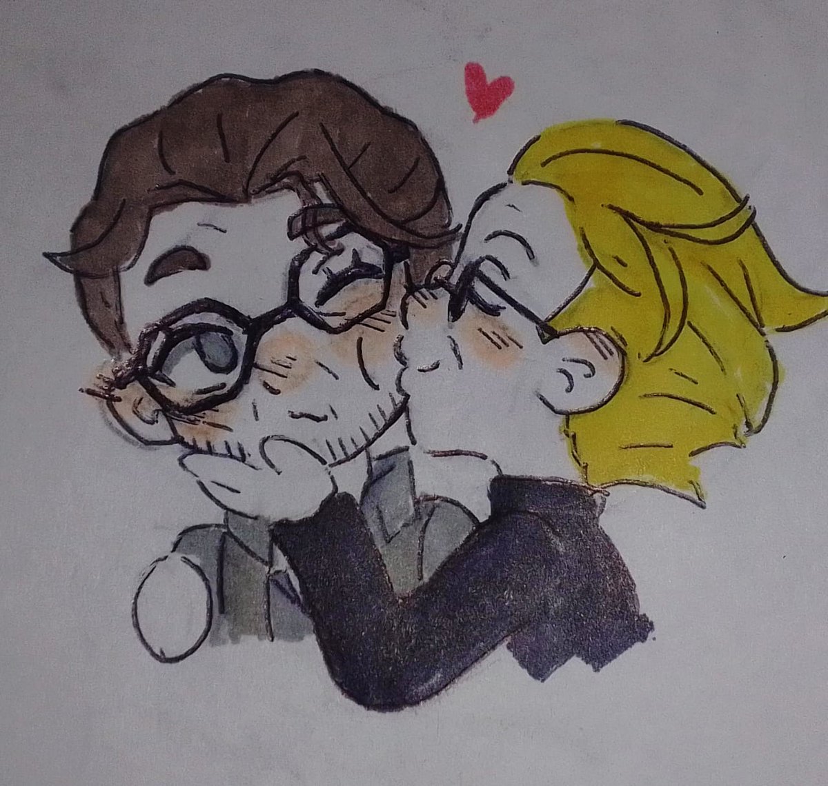 nu_ffffy's tweet image. Propaganda #LightDOS 
No puedo creer que no ví a nadie shippeando o sacando material de un shipp entre Mickey y Liu Zheng aún.
(Me estoy cansado de hacer puros chibis, pero realmente aún no acostumbro a dibujarlos ahh)

#TOBEHEROX