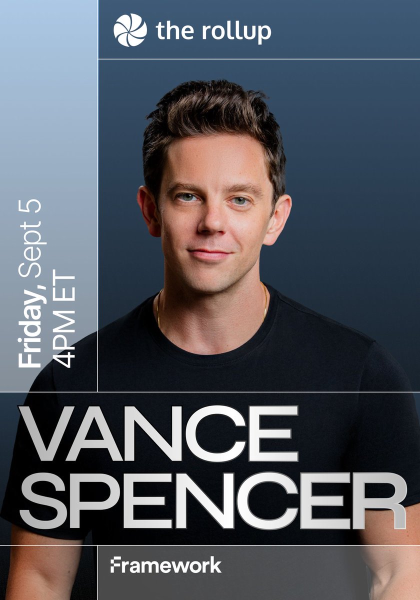 Vance Spencer on The Rollup poster featuring event details