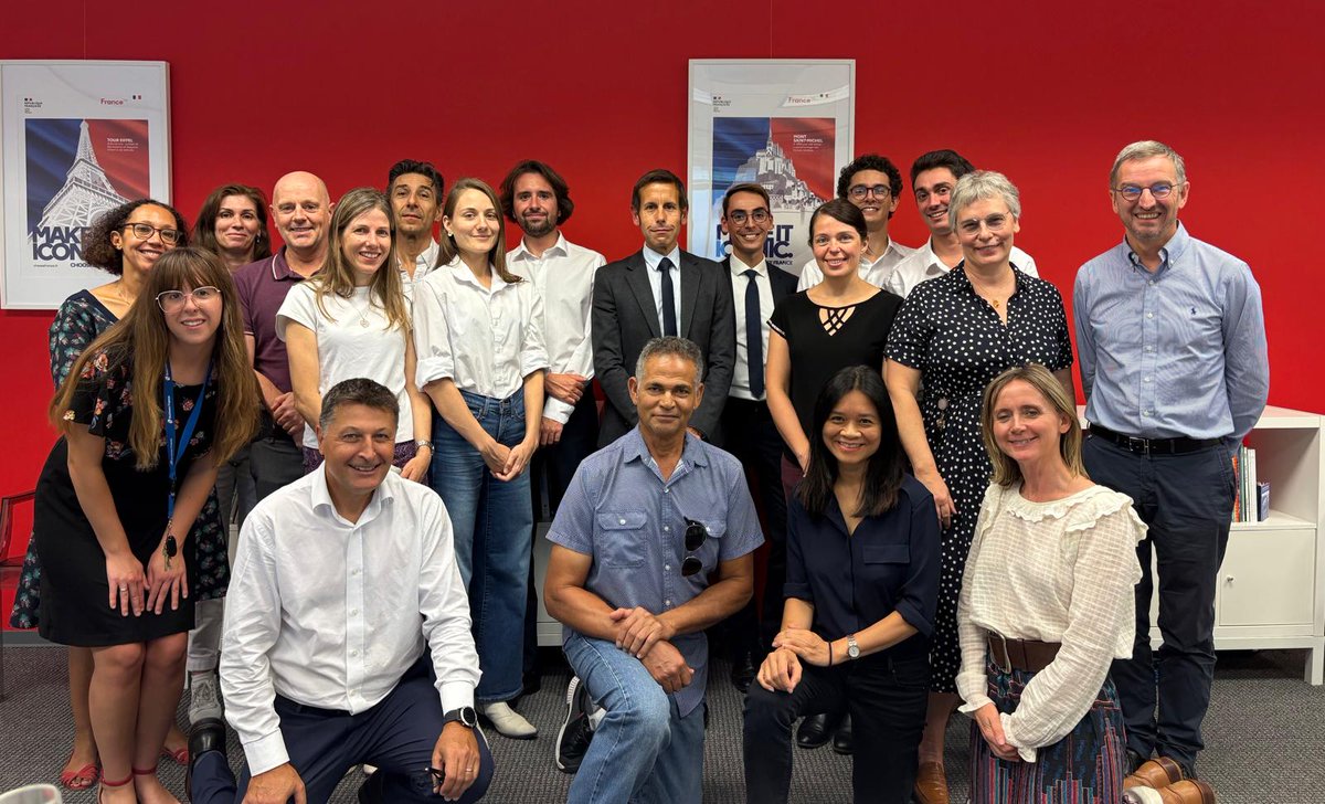 So happy to join the great 🇨🇵 team of <a href="/franceinhouston/">Consulate of France in Houston 🇫🇷🇪🇺</a> ! 🚀