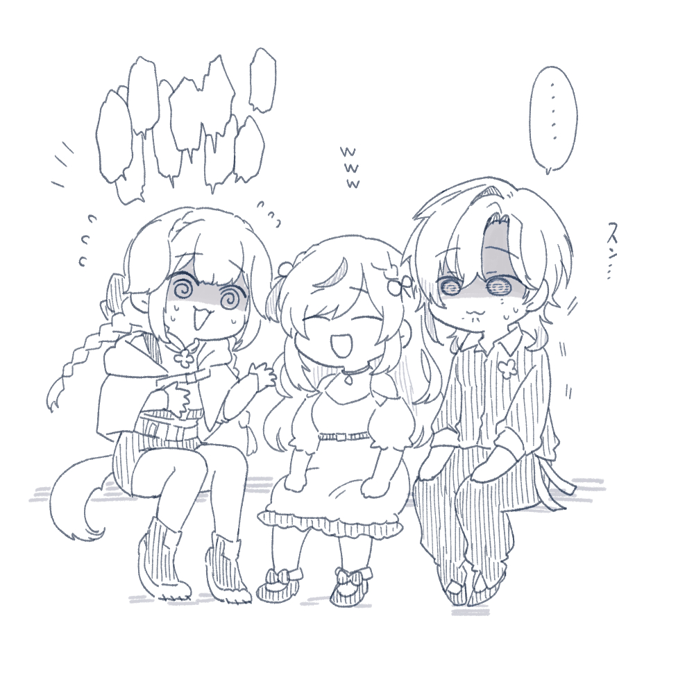 供養
ぼつのつもりがわりとしっかり描いてしまったねこちゃんとヌン本番前🍡団 