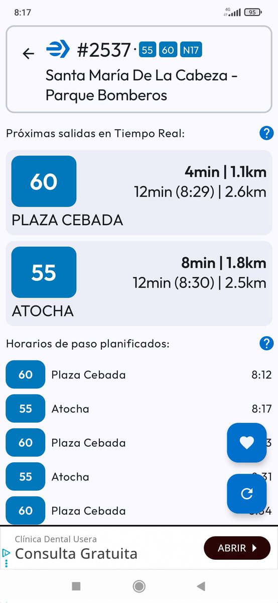 mipatiomusical's tweet photo. @EMTmadrid Seguimos con el sinsentido de la @EMTmadrid Autobús #60 lleno y no para en  #SantaMaríadeLaCabeza 
SE4 que conecta con legazpi, pasa vacío. ¿Alguna solución? @AVVBarrioMosca @jmd_usera @AhoraUsera https://t.co/U0JVajxAXt